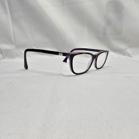 Emporio Armani EA3052 5353 Womens Havana/Violet Eyeglasses Frames 52[]16 140 - Picture 1 of 9